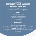 Português para o Concurso Nacional Unificado