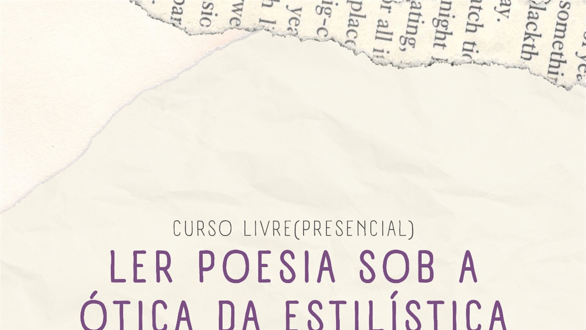 LER POESIA SOB A ÓTICA DA ESTILÍSTICA